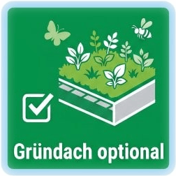 Gründach optional